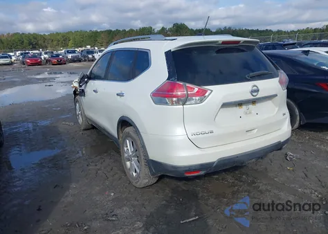 2016 Nissan Rogue Sv from USA, damaged, VIN KNMAT2MT0GP656907